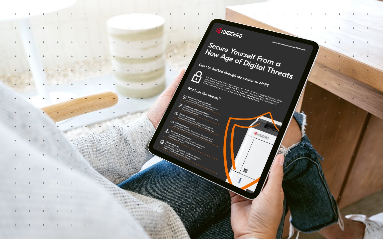 Download our infographic to secure your printing devices security infograhpic